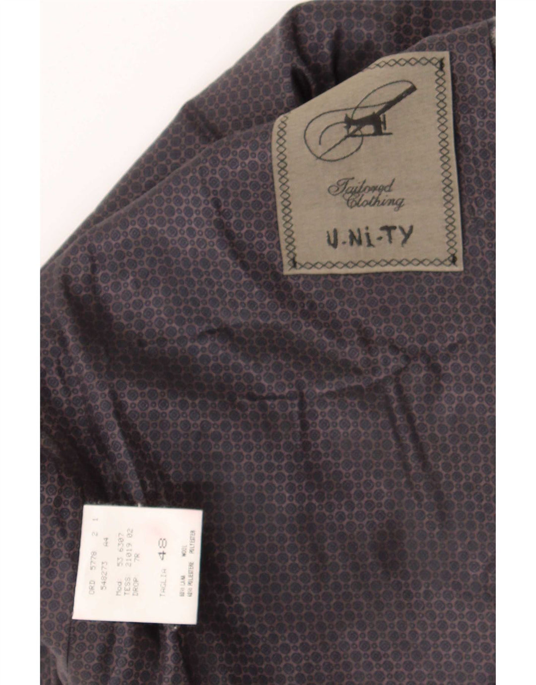 Gilet vintage da uomo IT 48 in lana a quadretti grigio medio