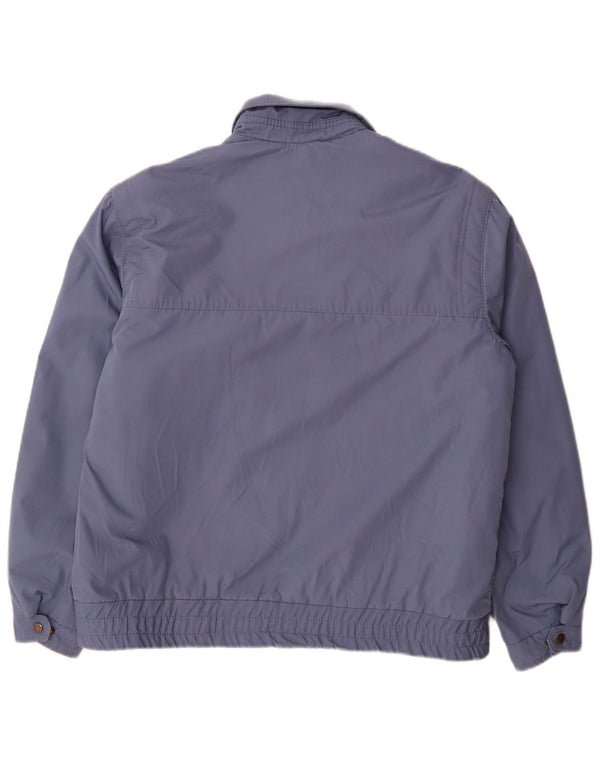 Giubbotto bomber Sherpa da uomo Diolen IT 52 XL poliestere blu