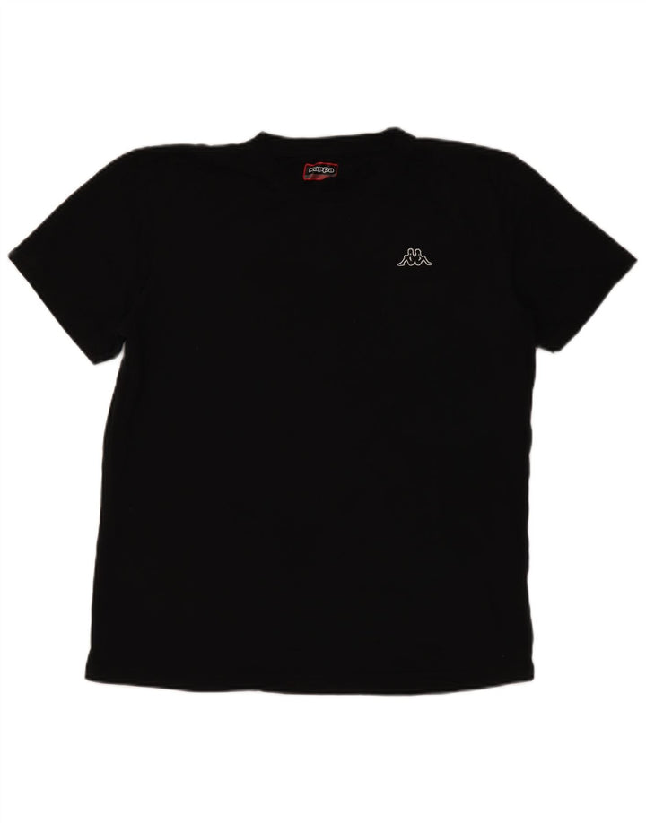 Maglietta Kappa Donna Top 2XL Cotone Nera