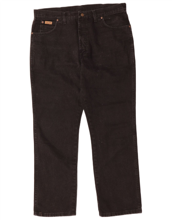 Jeans dritti da uomo Wrangler W28 L32 neri