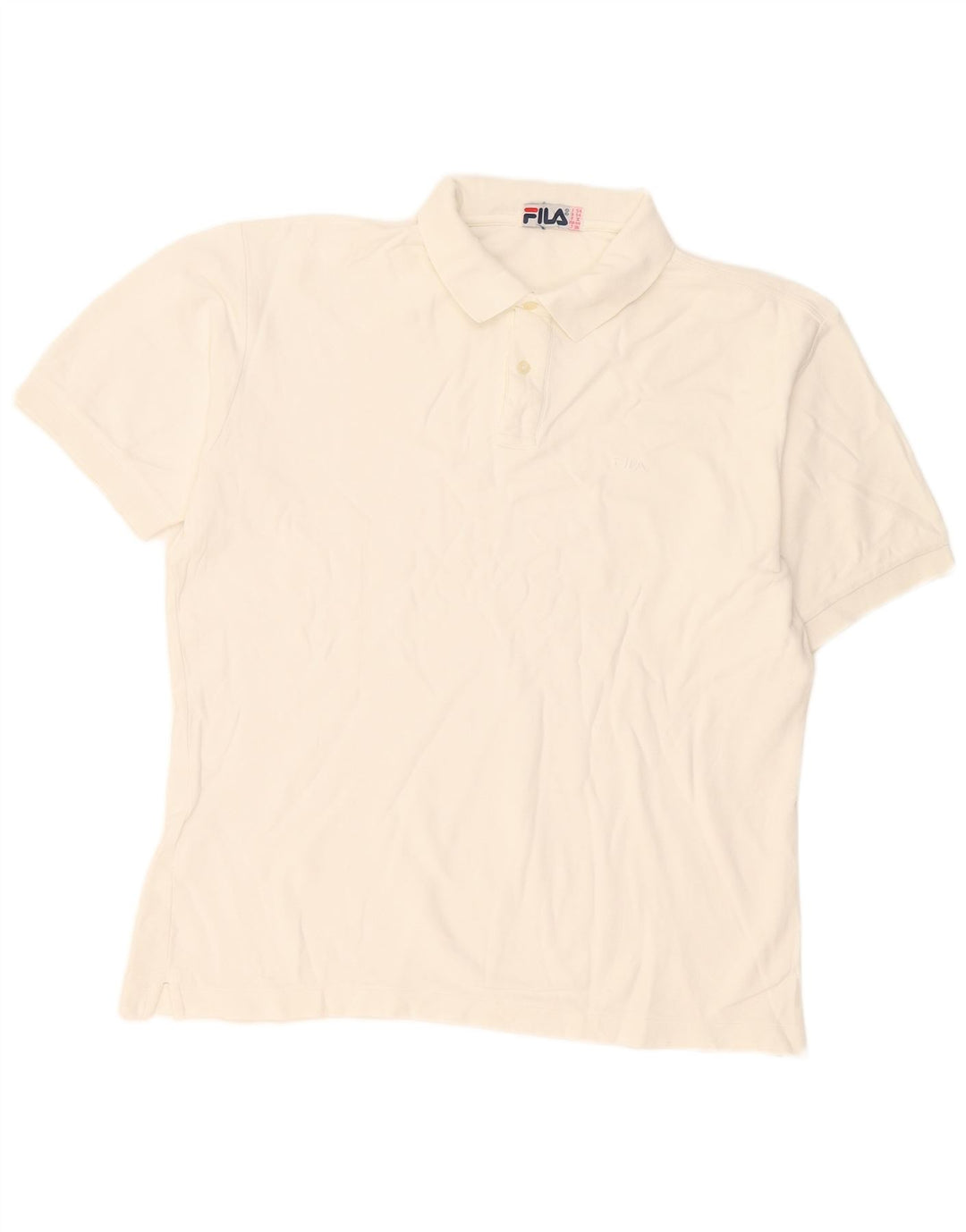 Polo Fila Uomo IT 54 XL Bianca