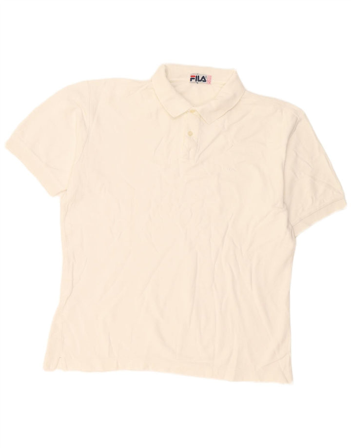 Polo Fila Uomo IT 54 XL Bianca