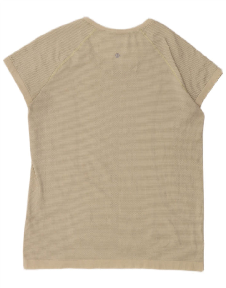 T-shirt da donna Lululemon Top UK 16 Large Beige