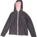 Giacca in pile con cappuccio Roxy da donna Quiksilver US 4 Small poliestere blu navy