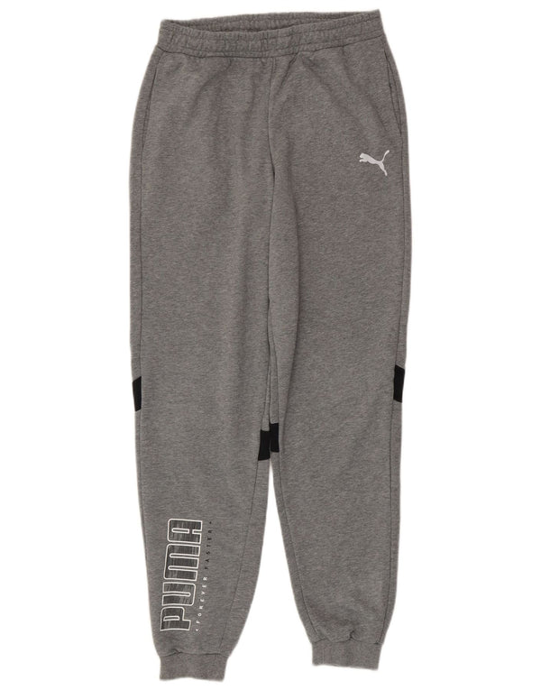 Pantaloni da tuta con grafica da ragazzo Puma Joggers 15-16 anni Grigi chiazzati