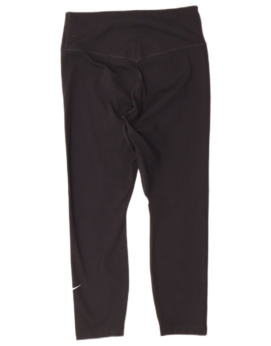 Leggings Capri Dri Fit da donna NIKE UK 8 piccoli poliestere nero