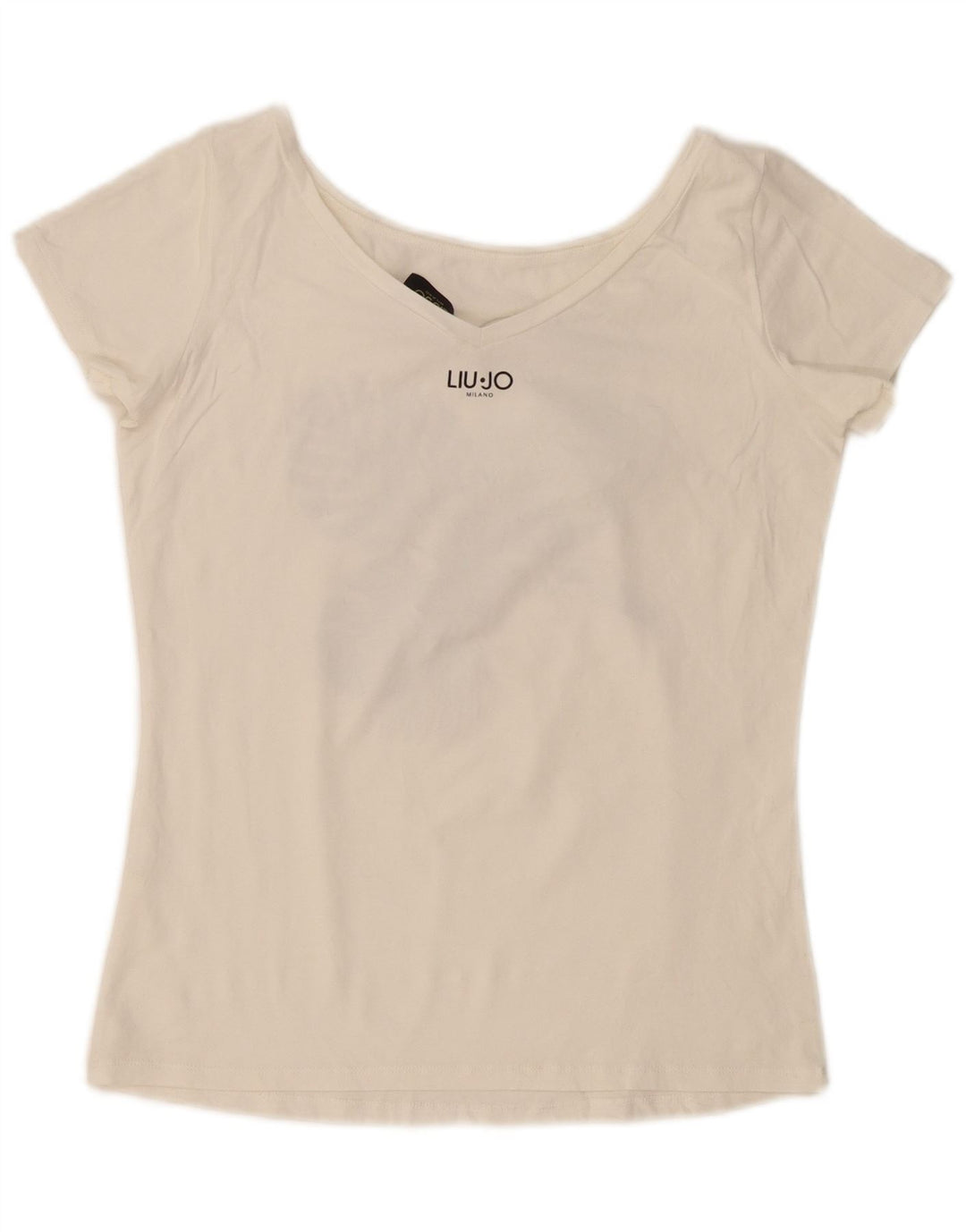 T-shirt grafica da donna Liu Jo Top UK 14 Medium White