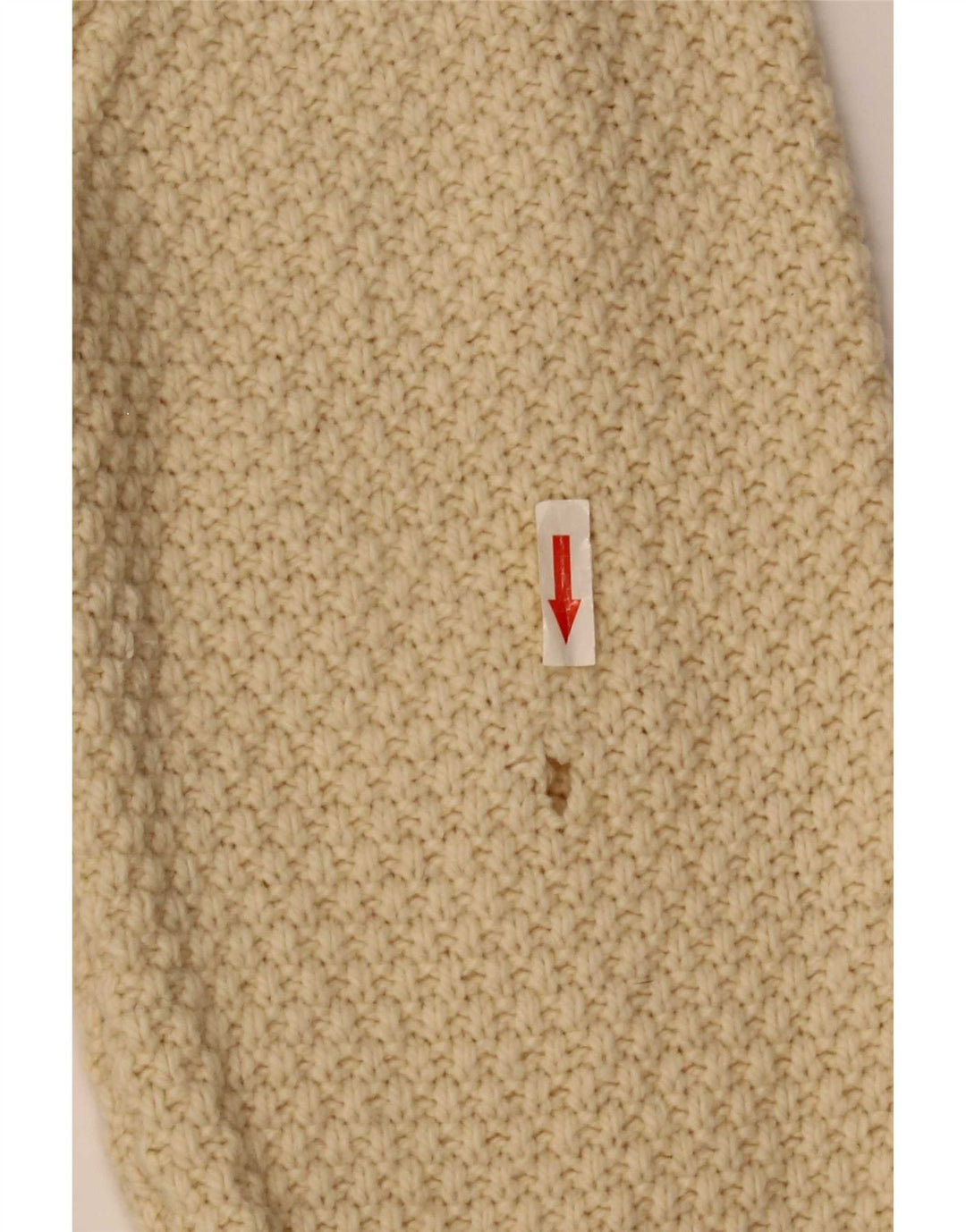 Maglione maglione girocollo da uomo Marks & Spencer grande lana d'agnello beige