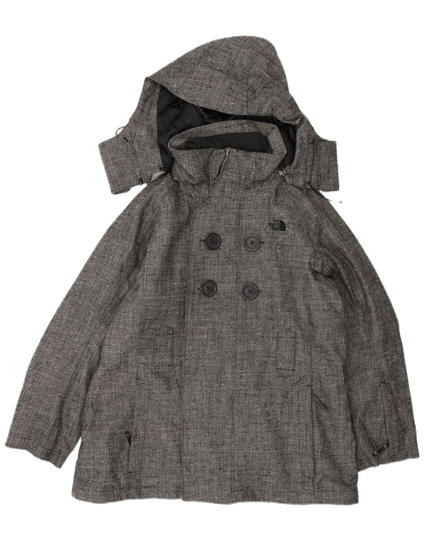 Bomber con cappuccio da donna The North Face UK 16 Large Grey Herringbone