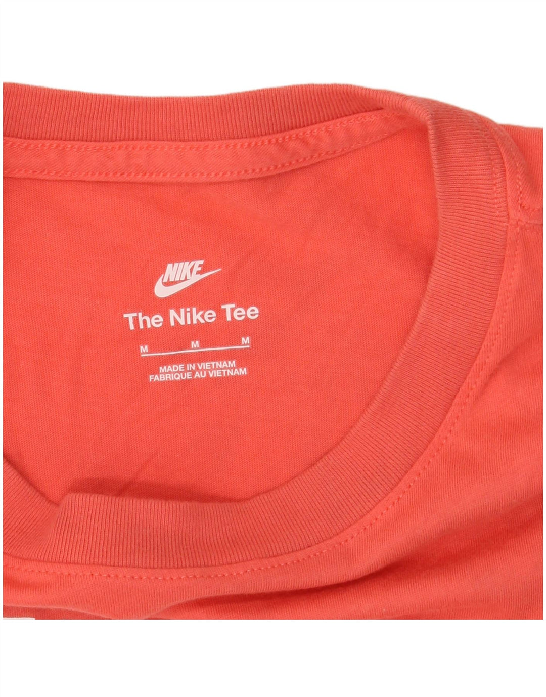 T-shirt grafica da donna Nike Top UK 14 arancione medio