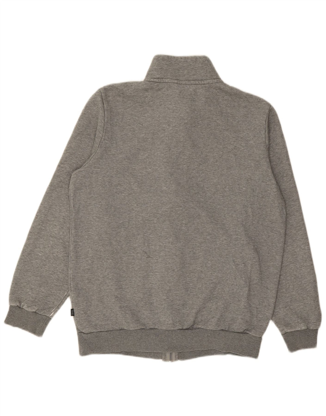 Giacca da ginnastica da uomo Puma Small in cotone grigio