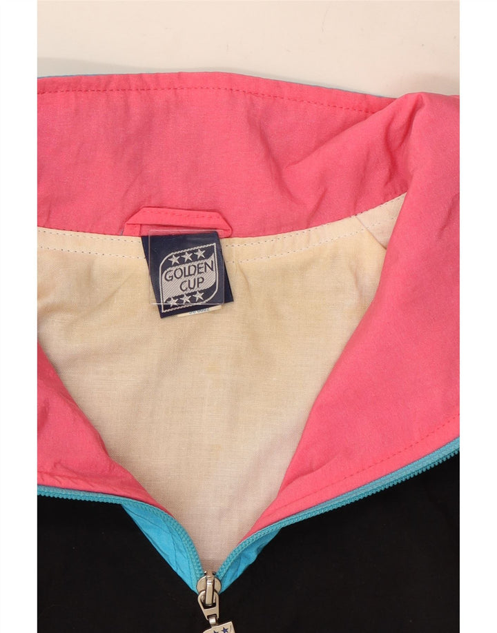 Giacca da tuta da uomo vestibilità ampia Golden Cup, colore nero medio