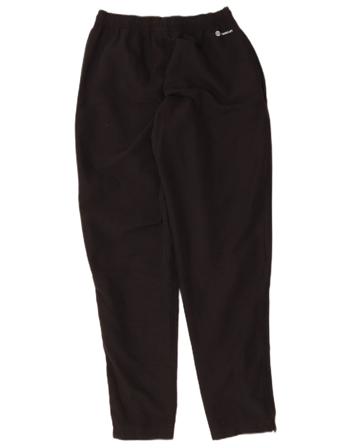 Pantaloni da tuta Adidas Aeroready da uomo piccoli in poliestere nero