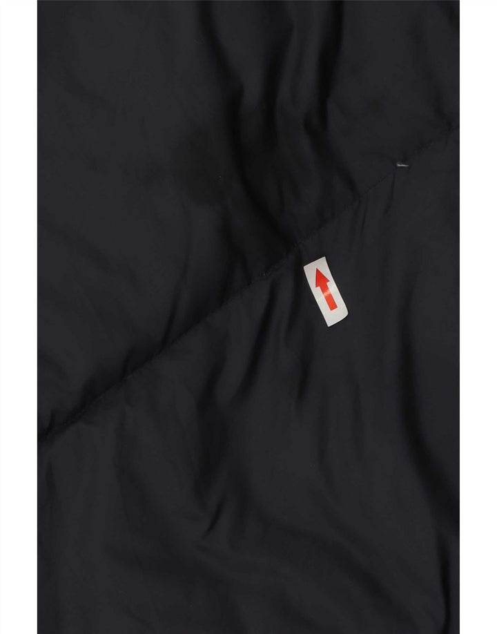 Gilet imbottito da uomo Asics UK 40 grande in nylon blu navy