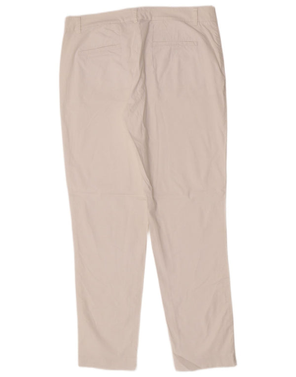 Pantaloni chino slim da donna Stefanel EU 40 medio W42 L29 bianco
