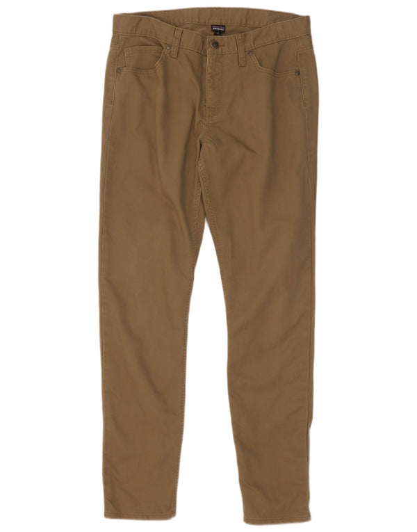 Pantaloni casual slim da donna Patagonia US 12 Large W34 L32 Beige