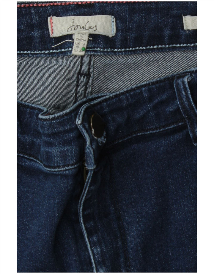 JOULES Jeans skinny da donna UK 16 Large W32 L29 Cotone blu