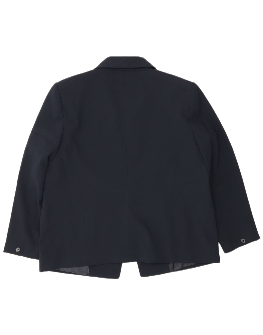 Giacca blazer da donna a 1 bottone John Lewis UK 18 XL poliestere blu navy