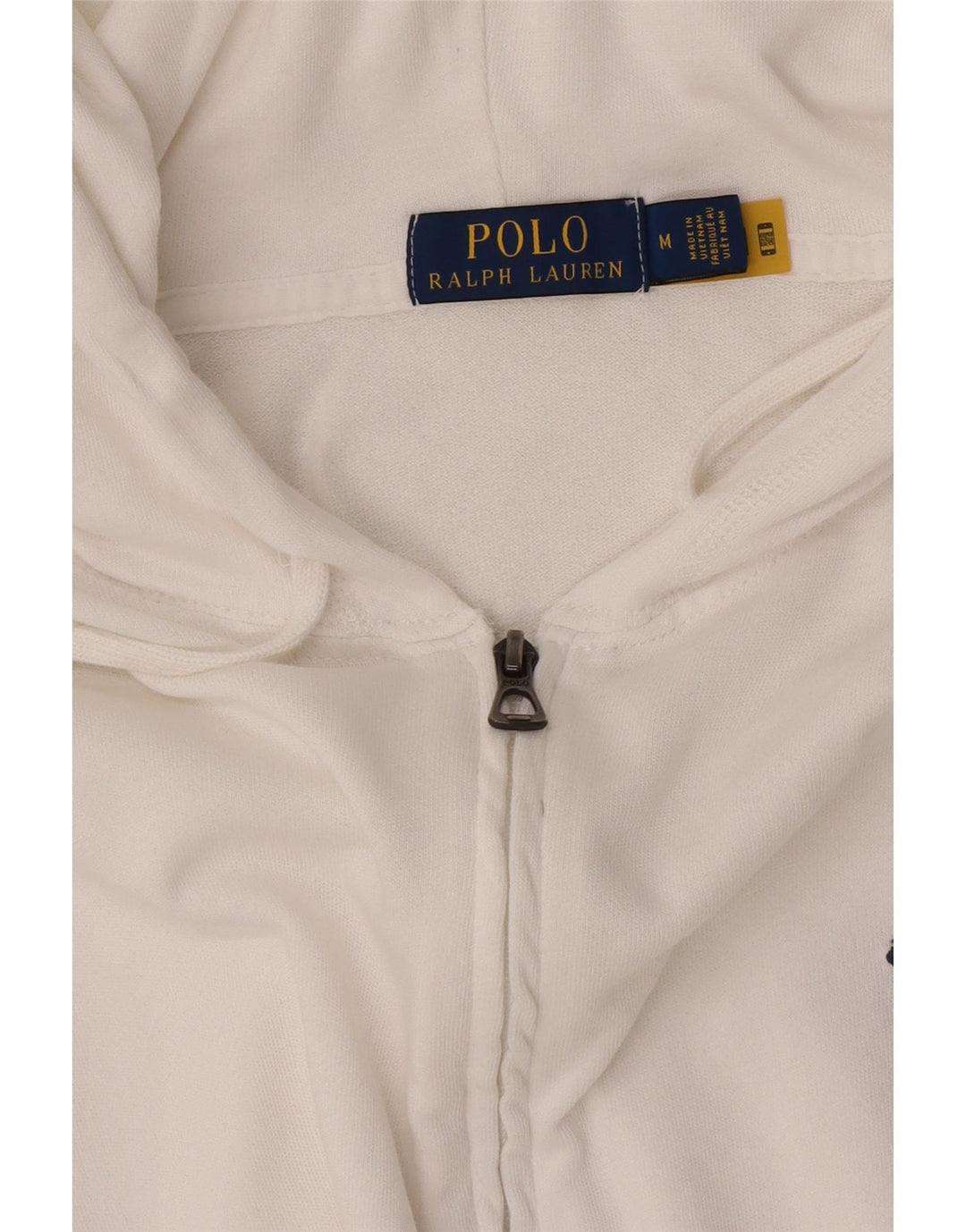 Polo Ralph Lauren Maglione con cappuccio e zip da uomo bianco medio
