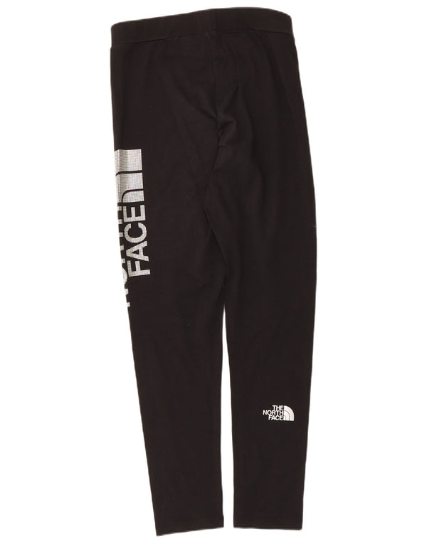 Leggings grafici per ragazze The North Face 14-15 anni XL cotone nero