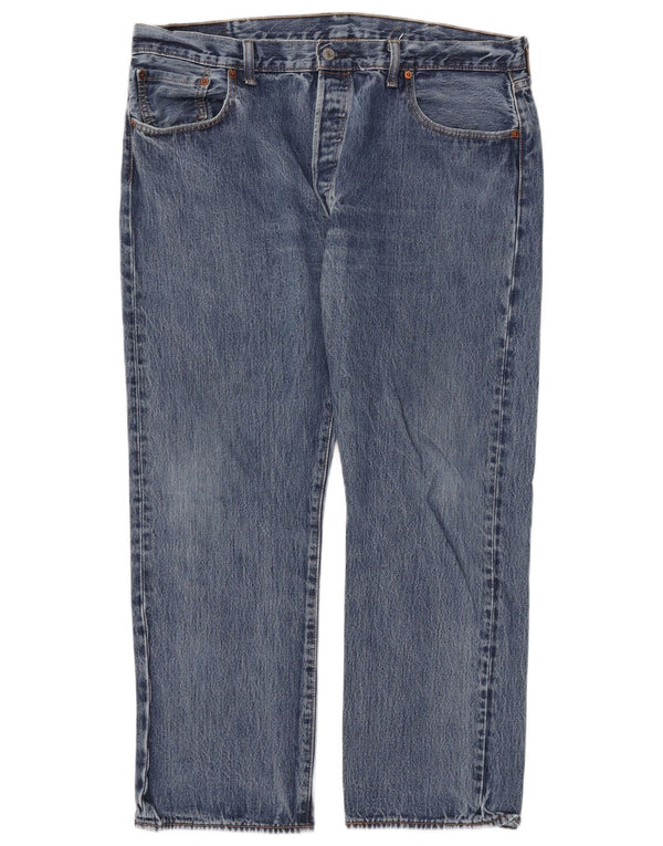Levi's Uomo 502 Jeans affusolati W40 L30 Cotone Blu