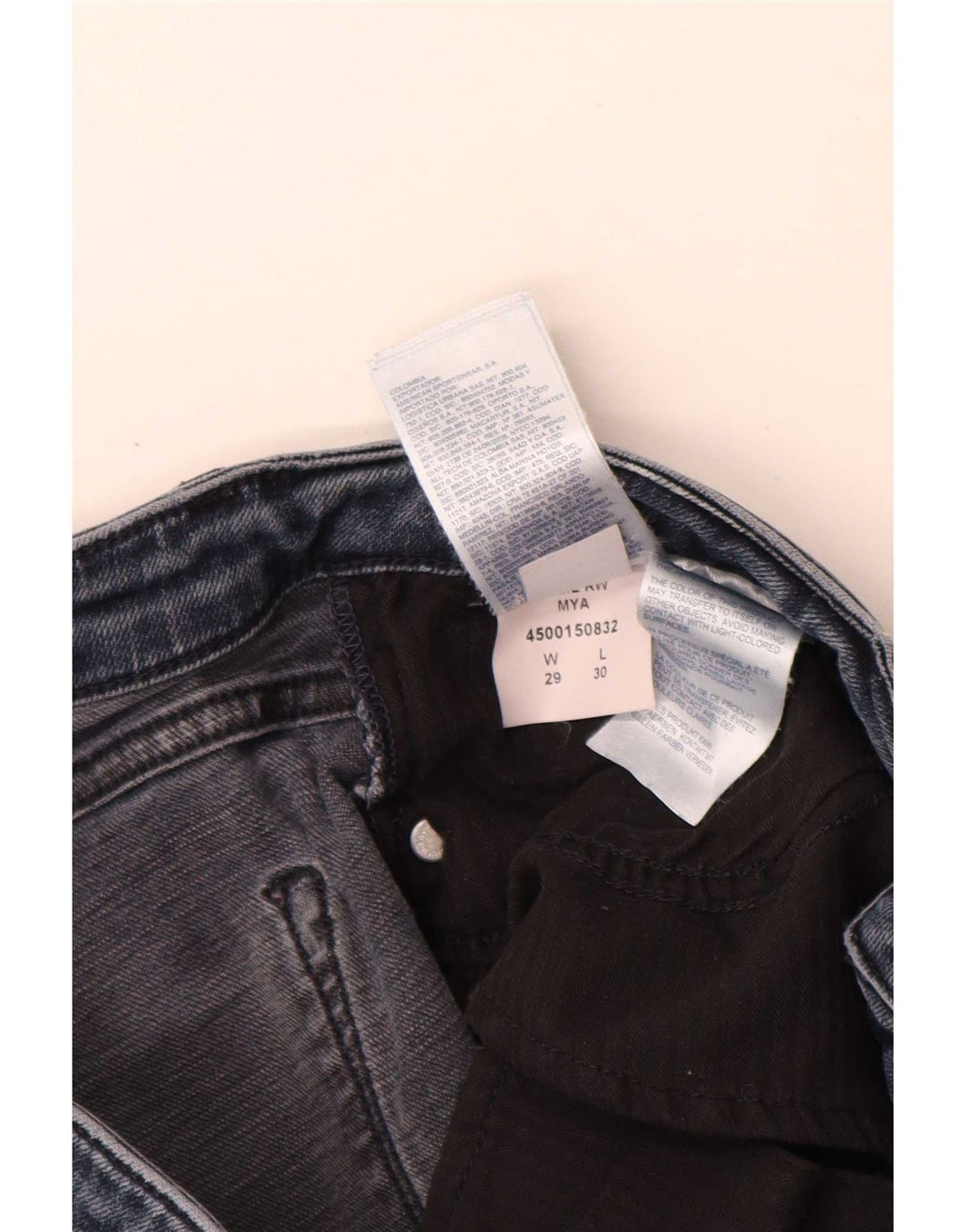 Jeans slim da donna Tommy Hilfiger W29 L28 cotone blu navy