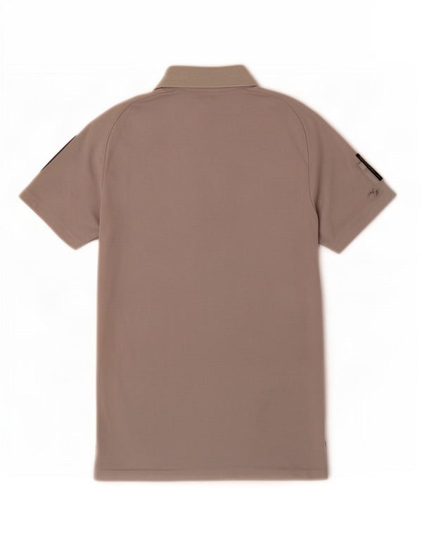 Polo Adidas da uomo Wolverhampton Wanderers piccola in cotone grigio