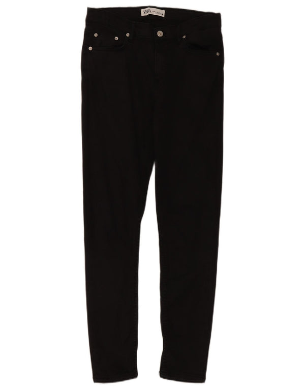 Jeans skinny da donna Zara EU 38 Small W28 L27 Cotone nero