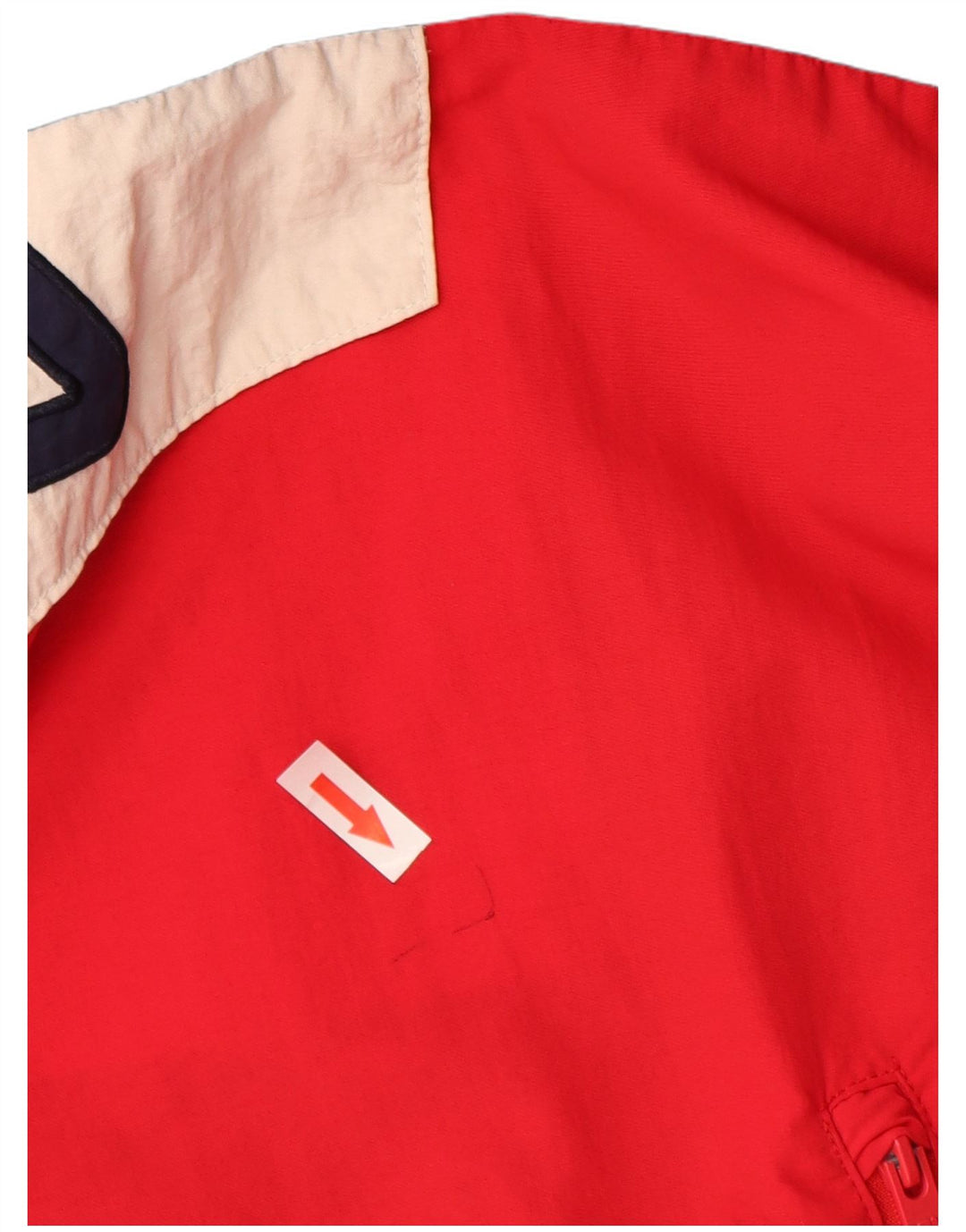 Giacca anorak con cappuccio grafico da uomo FILA UK 40 Large Blu Navy Colourblock