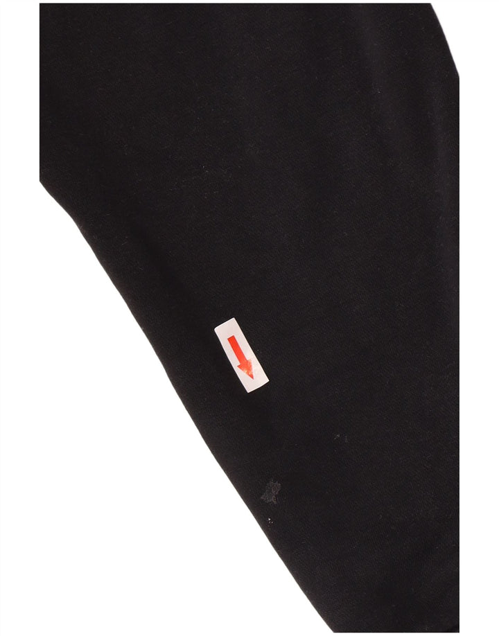 Felpa Jordan Uomo Maglione Piccolo Cotone Nero