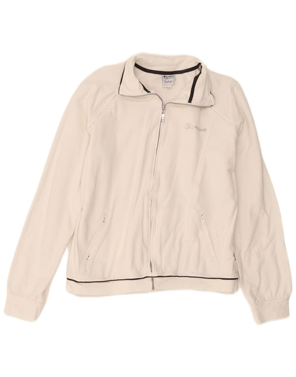 Giacca da tuta da donna Champion UK 18 XL Cotone bianco