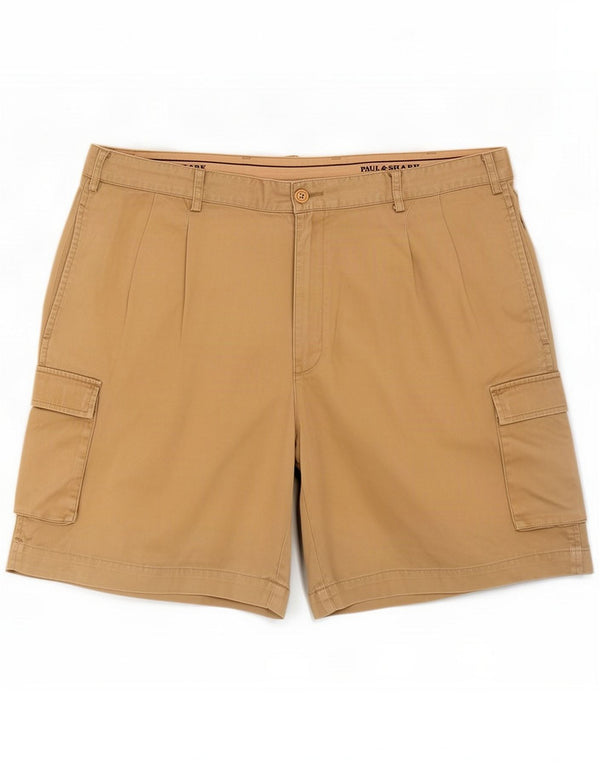Pantaloncini cargo con ancoraggio da uomo Paul & Shark XL W38 Beige