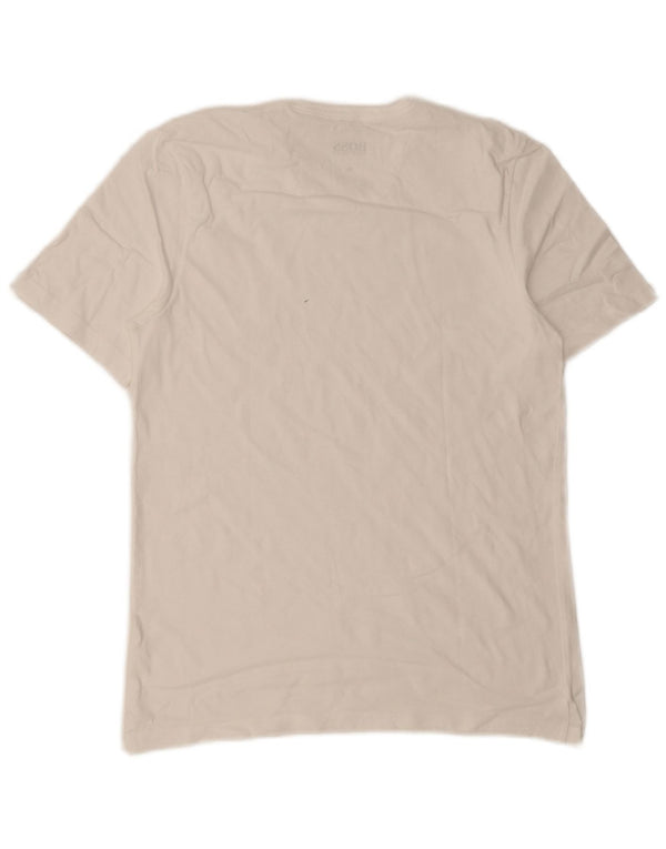 T-shirt da uomo Hugo Boss Top bianca media
