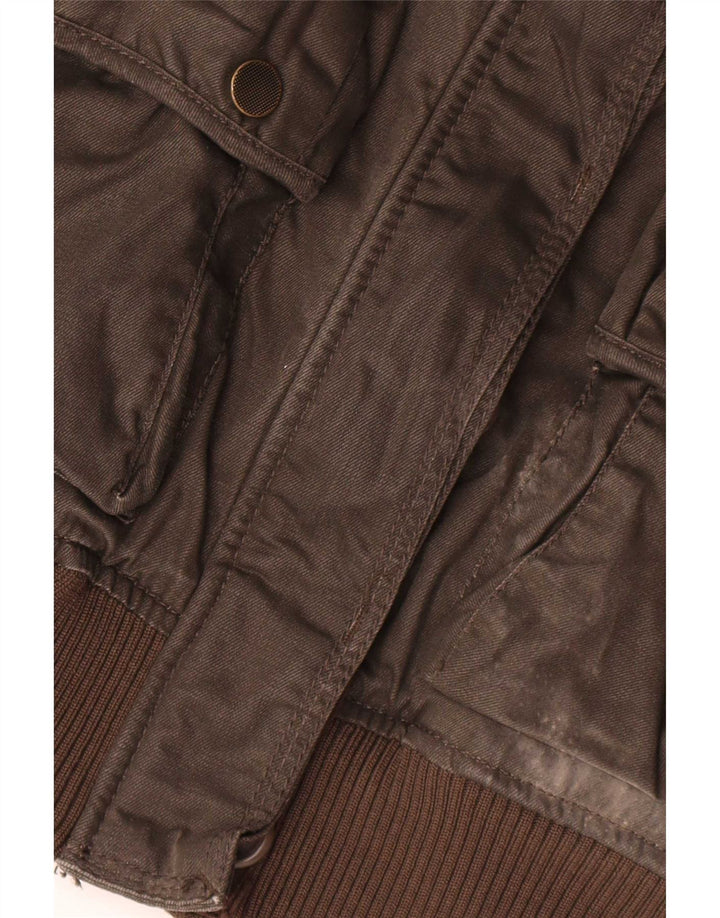 Giubbotto bomber da donna Superdry UK 14 marrone medio