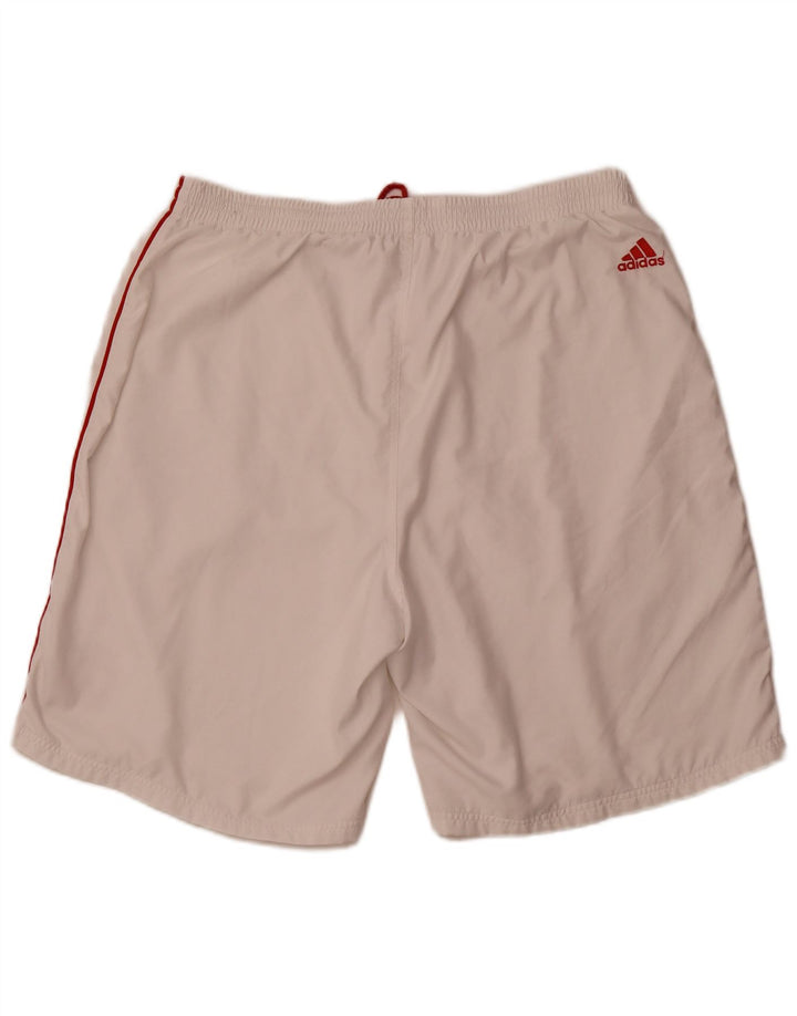 Pantaloncini sportivi da uomo Adidas XL poliestere bianco