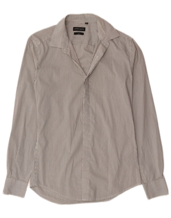 Camicia Uomo Slim Fit Antony Morato IT 44 XS Cotone Rigato Bianco