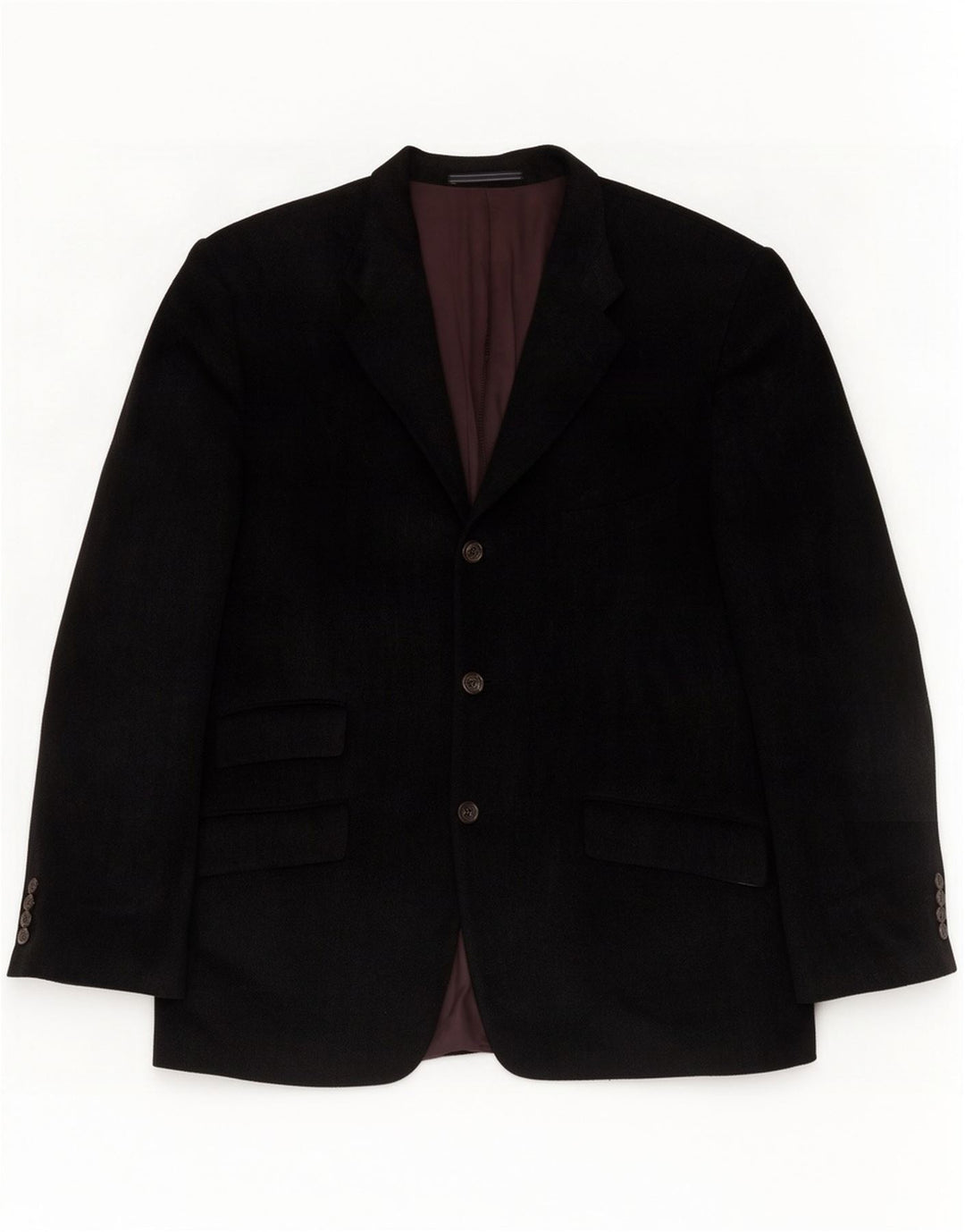 Trussardi Giacca blazer a 3 bottoni da uomo IT 54 2XL Lana vergine grigia