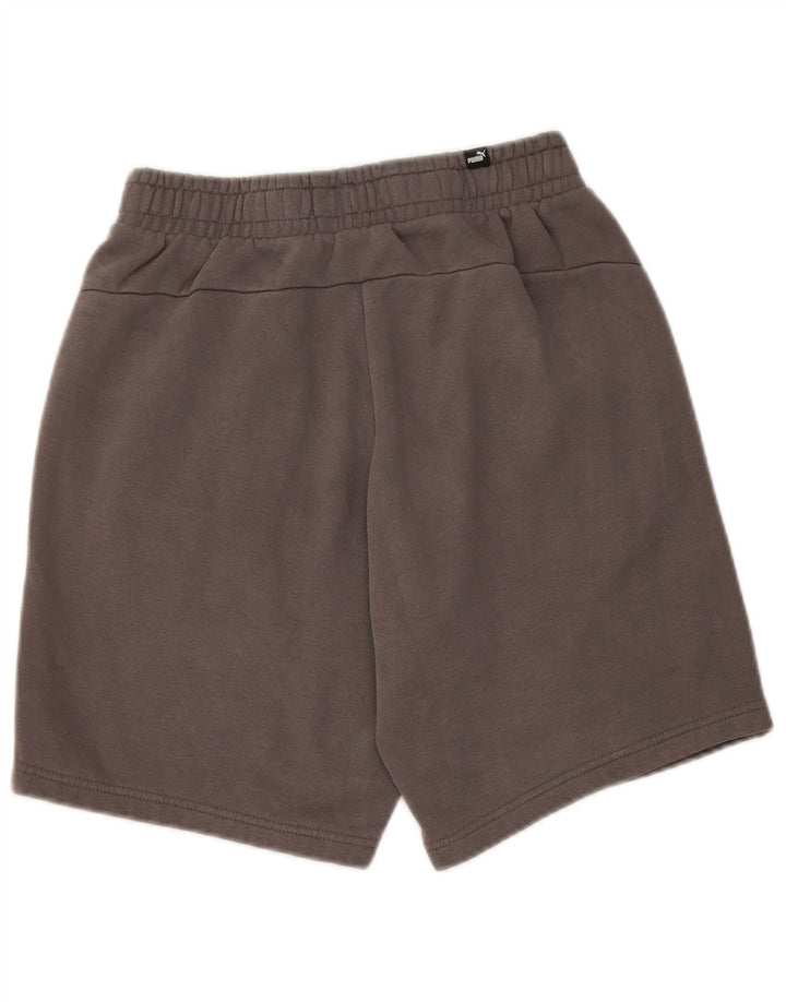 Pantaloncini sportivi Puma da uomo piccoli grigi