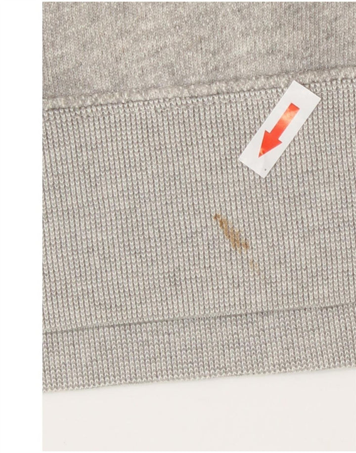 Maglione felpa oversize da donna Jack Wills UK 10 piccolo grigio chiazzato