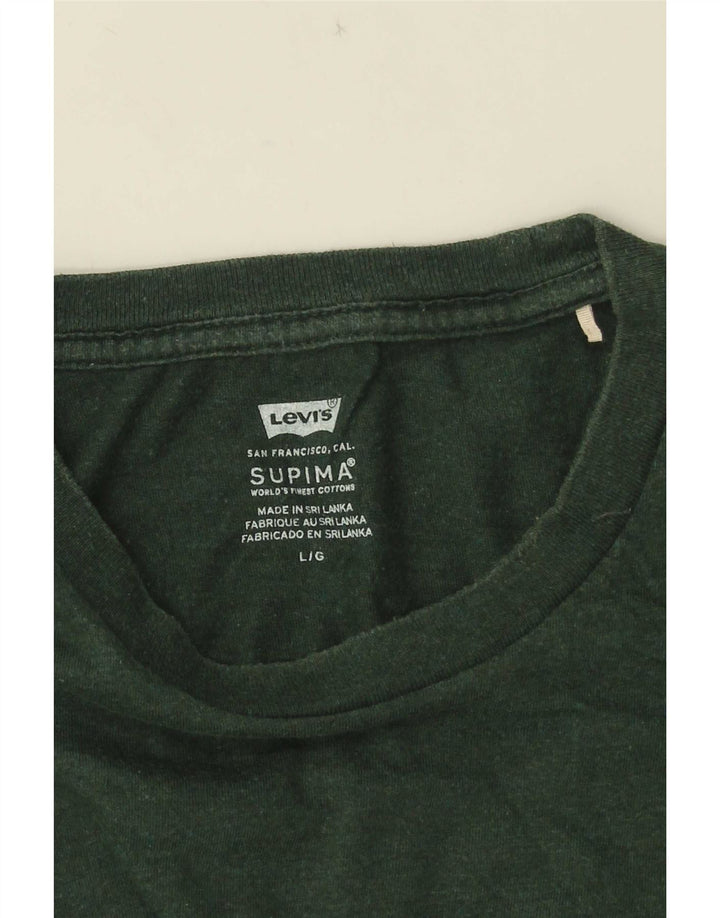 T-shirt da uomo Levi's Top grande verde