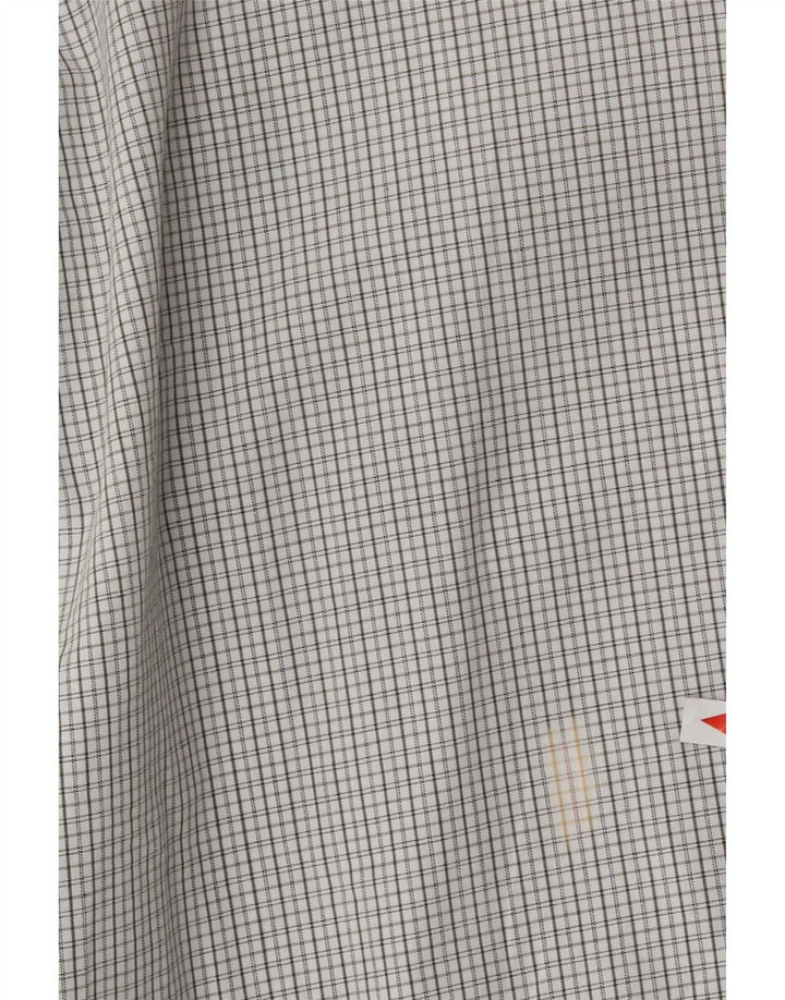 Camicia da uomo Carrera 2XL a quadri grigi