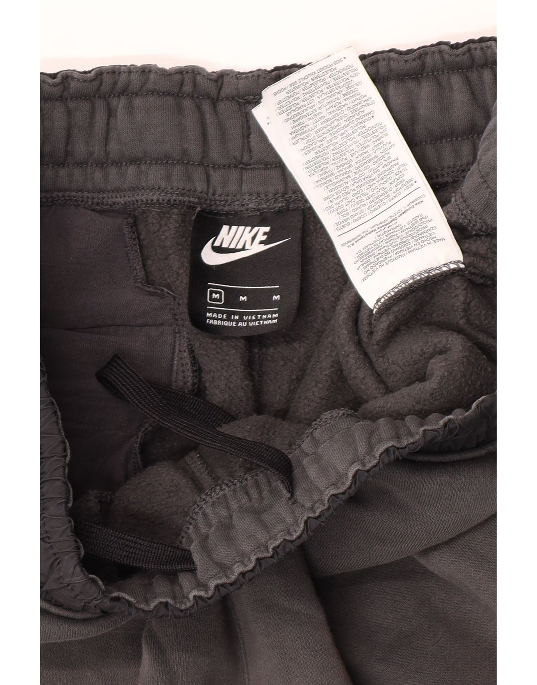 Pantaloni da tuta da uomo Nike Joggers in cotone color block grigio medio