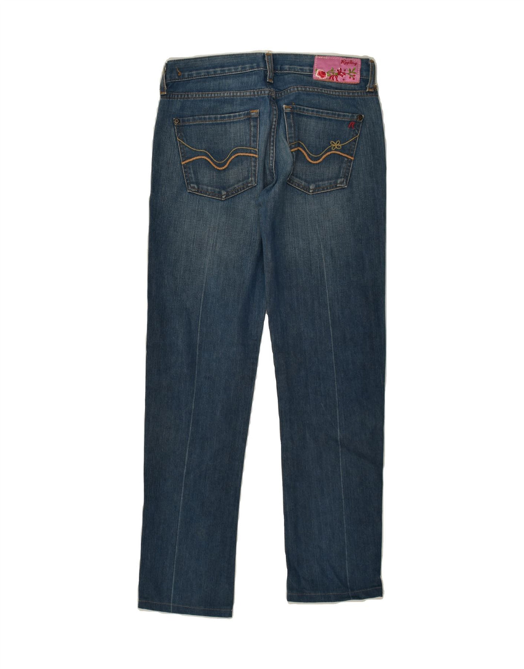 REPLAY Womens Slim Jeans W26 L28 Blue Cotton Vintage Replay and Second-Hand Replay from Messina Hembry 