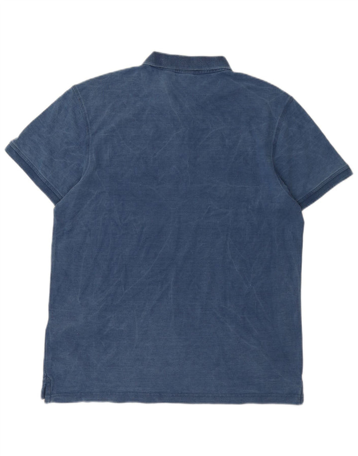 Polo Levi's da uomo vestibilità standard XL in cotone blu