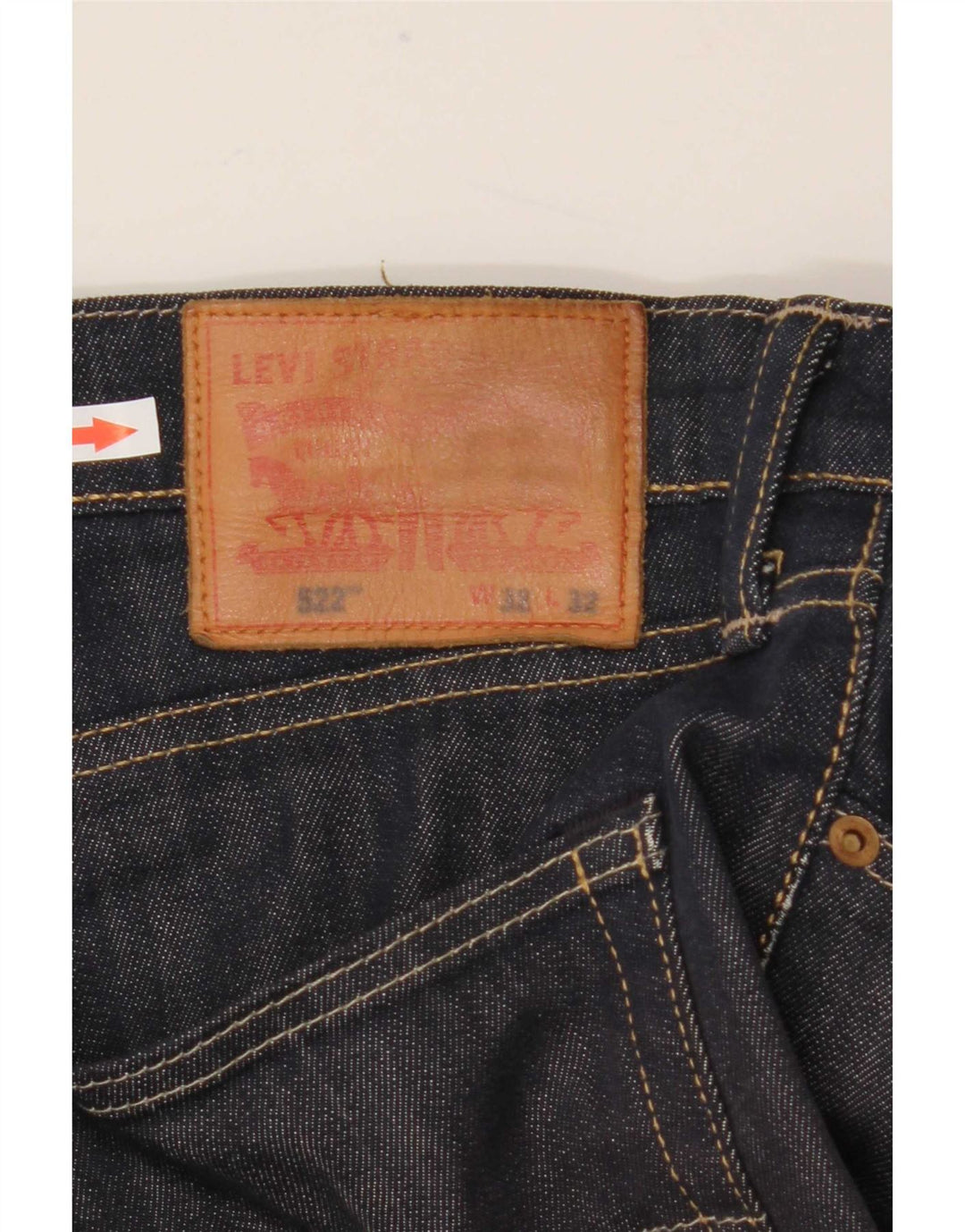 Levi's Uomo 522 Jeans dritti W32 L32 Cotone blu navy