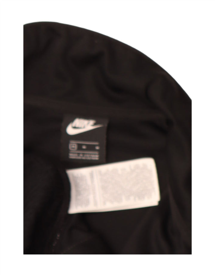 NIKE Mens Nike Air Graphic Tracksuit Top Jacket Medium Black Polyester Vintage Nike and Second-Hand Nike from Messina Hembry 