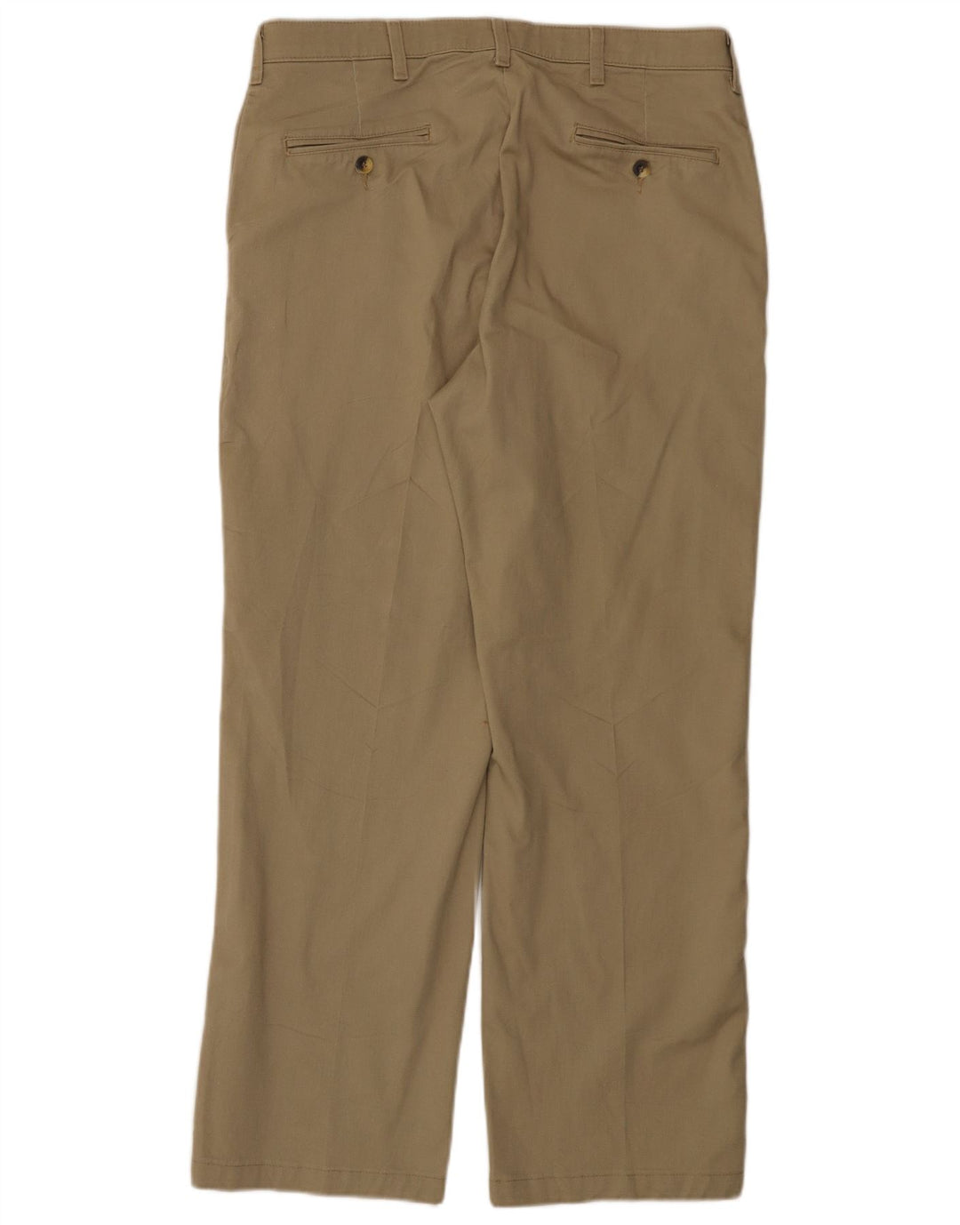 Pantaloni chino dritti da uomo WRANGLER vestibilità comoda W34 L30 cotone beige