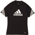T-shirt grafica Adidas Climalite da uomo XS nera