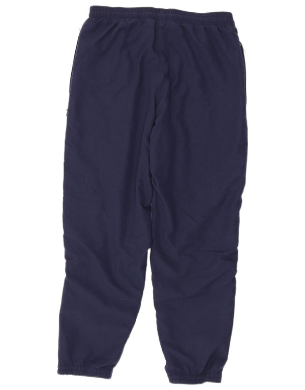 Pantaloni da tuta da uomo Adidas Joggers medi in poliestere blu navy
