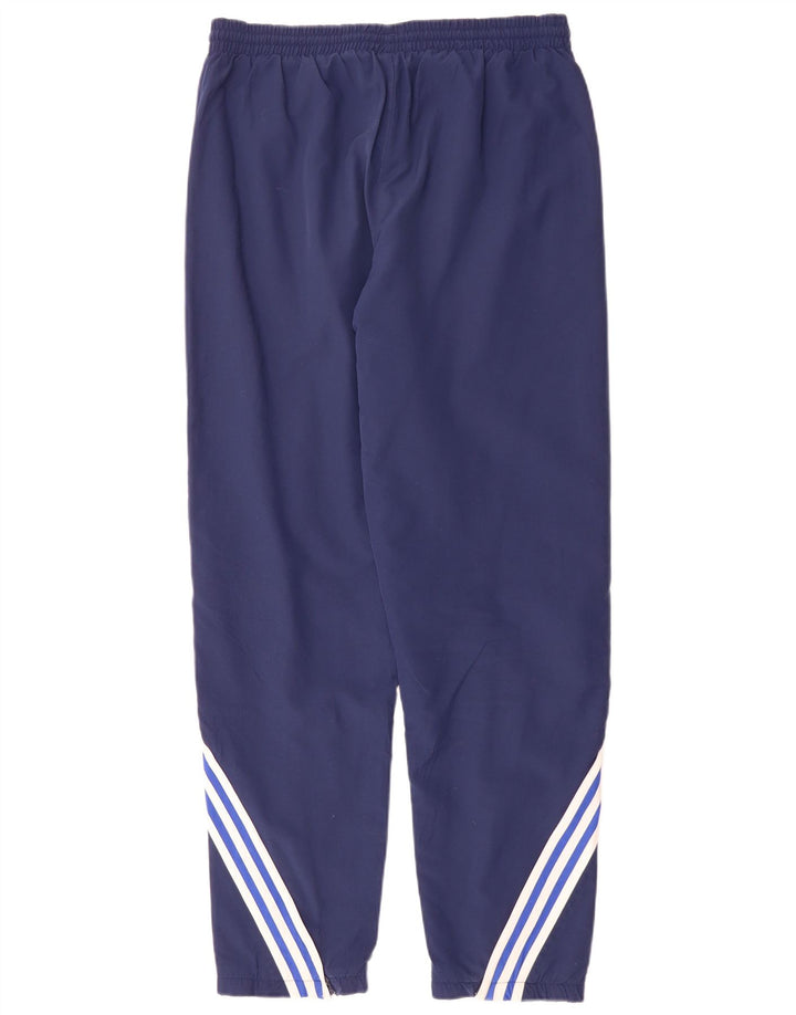 Pantaloni da tuta da uomo ADIDAS UK 38/40 Poliestere blu navy medio
